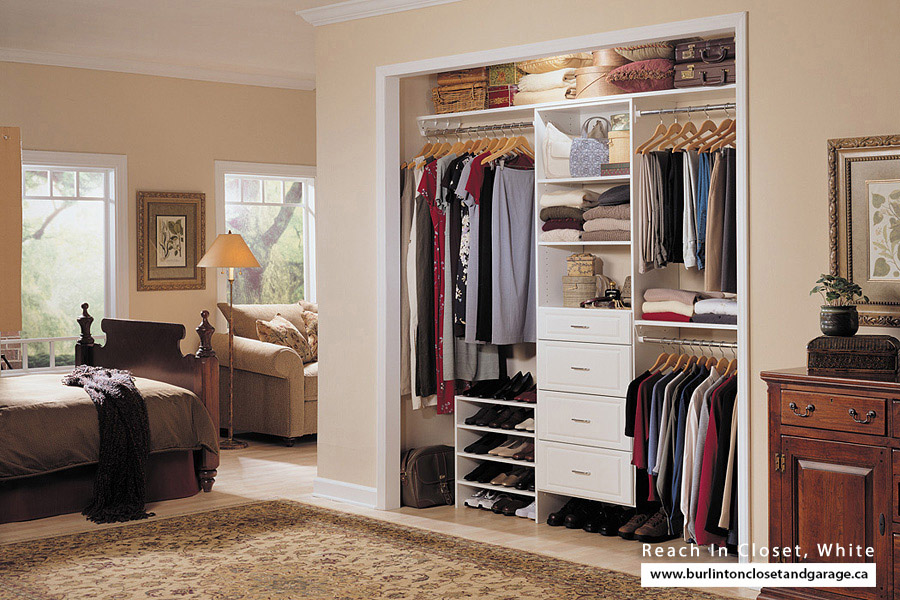 Reach In Closet, White