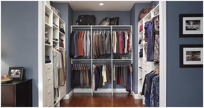 Walk In Closet, White